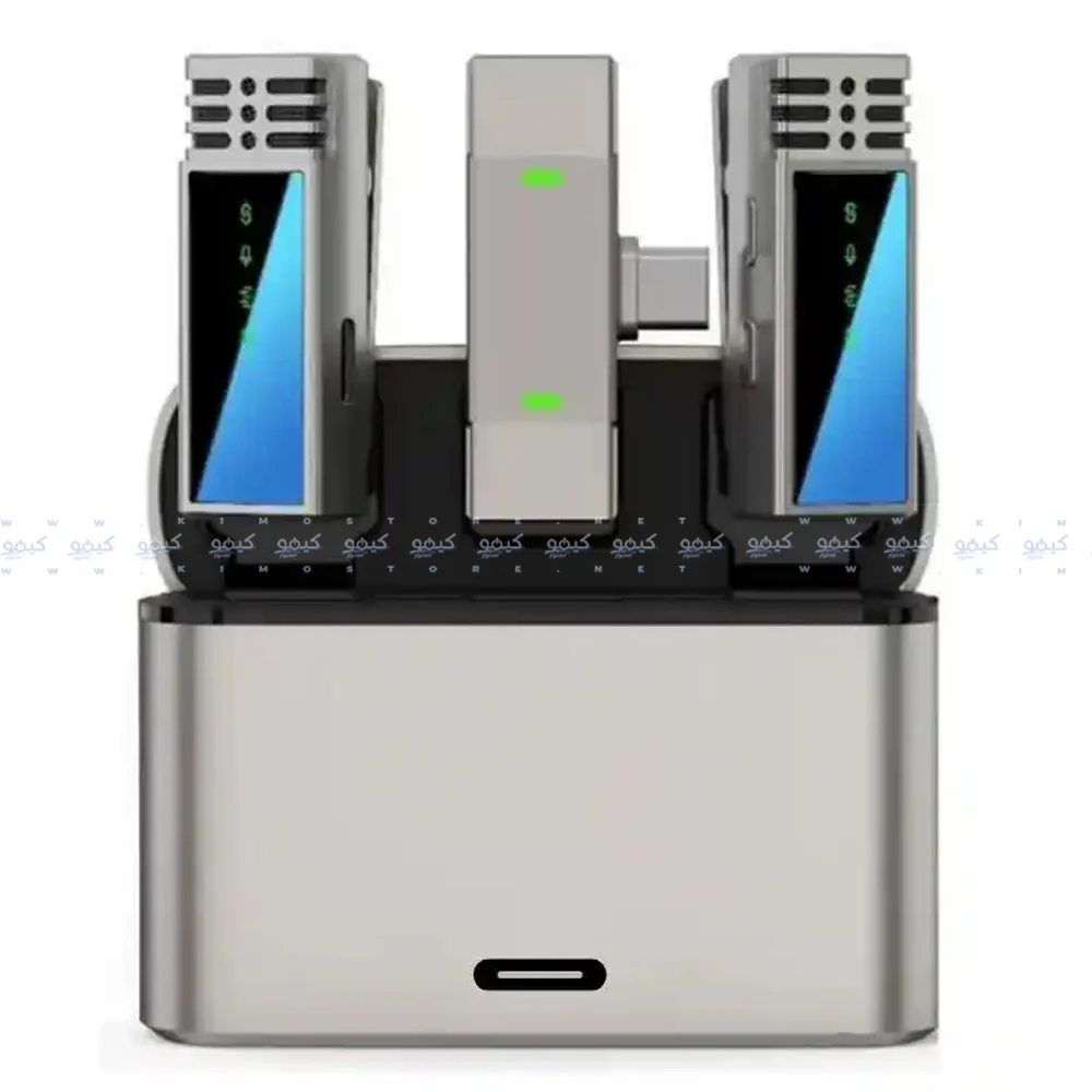 Jmary MW-15 Type-C 2.4GHz Dual Channel Wireless Microphone System