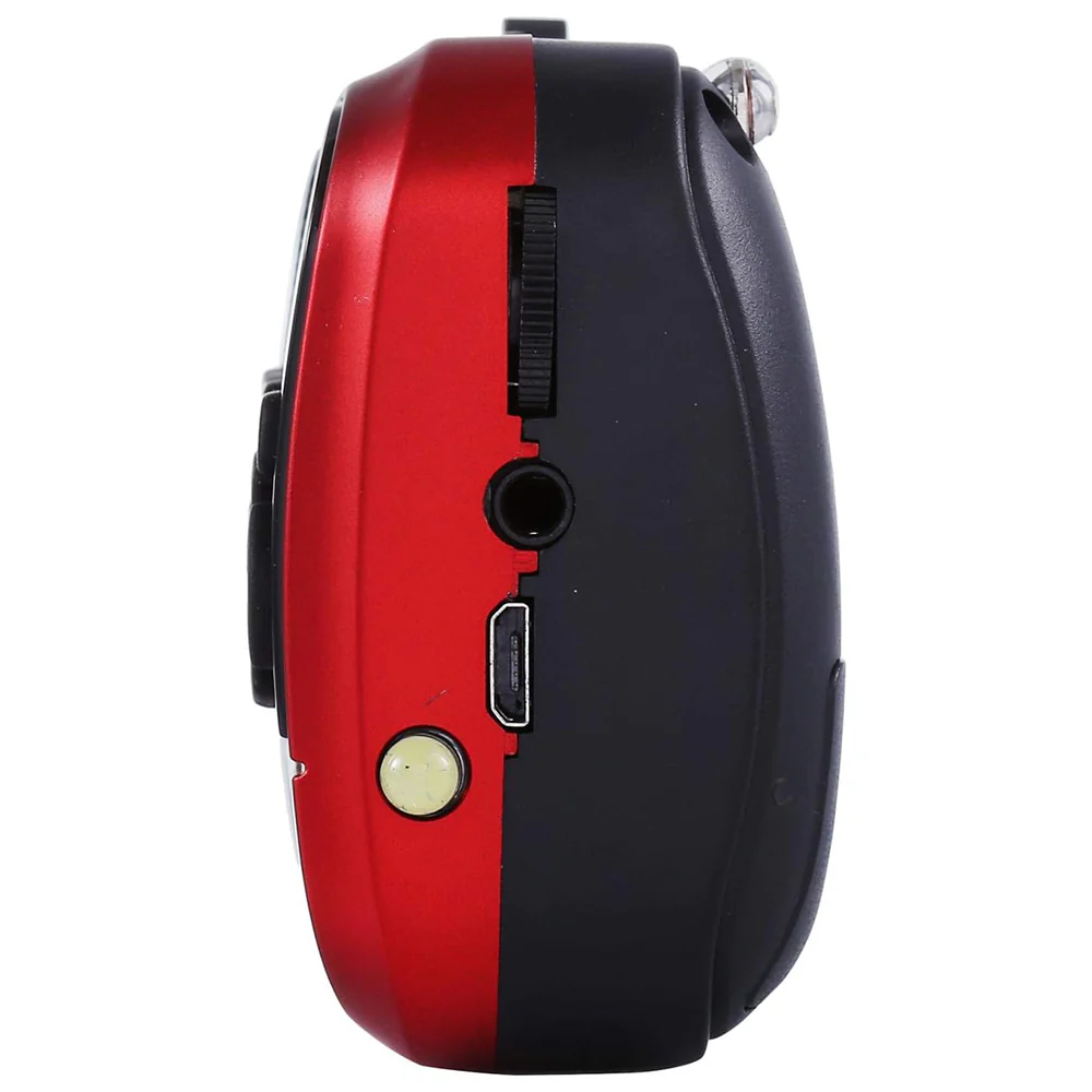 Joc H798BT Portable Radio Speaker - Red - Image 3