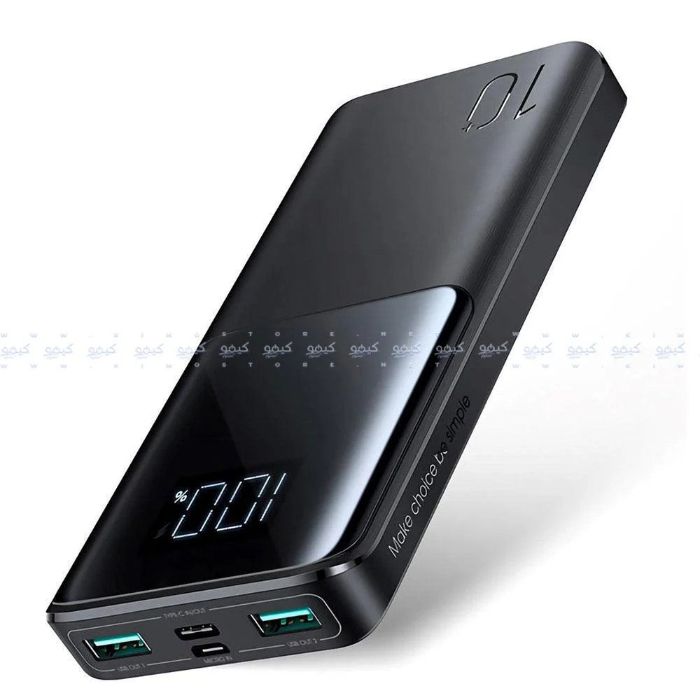 Joyroom JR-QP191 Power Bank 2x USB + Type-C + Micro 22.5W Fast Charging 10000mAh - Black - Image 2