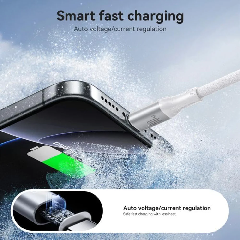 Joyroom S-A28 PD Type-C To Type-C Cable 60W Fast Charging 2m - Image 7