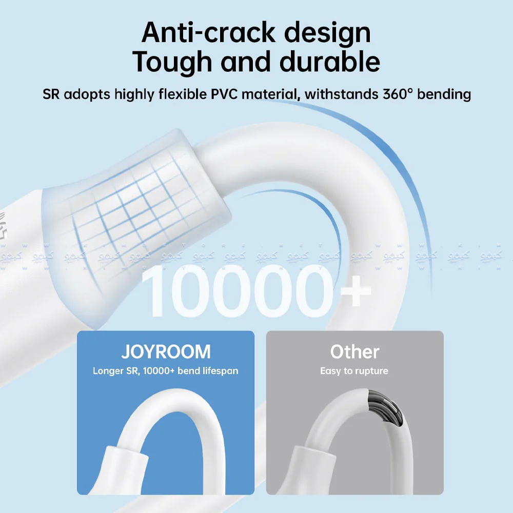 Joyroom S-A9 USB To Lightning Cable 3A Fast Charging 2m - Image 6