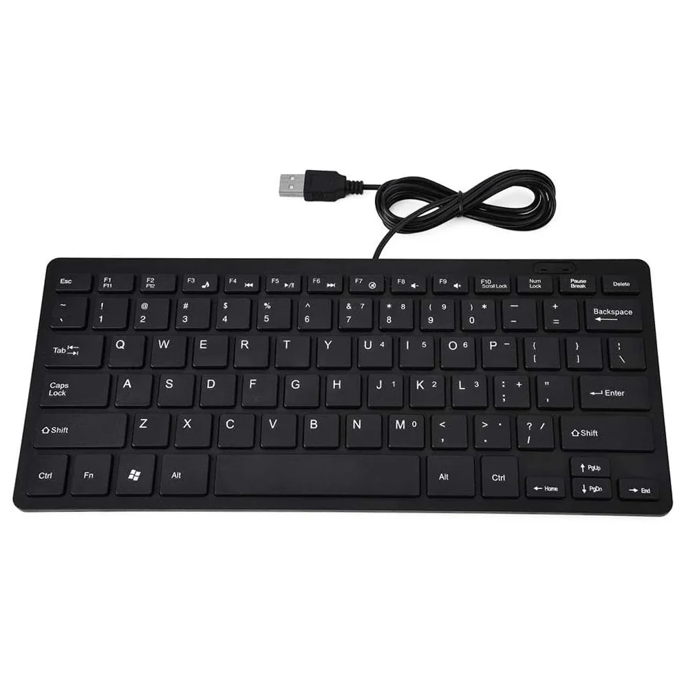 K-1000 Mini Wired Keyboard English & Arabic - Image 2