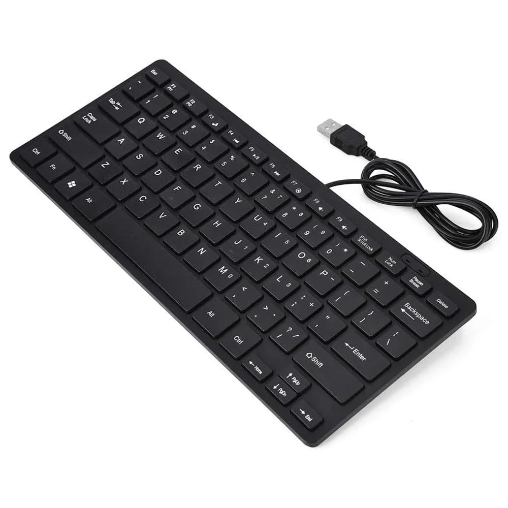 K-1000 Mini Wired Keyboard English & Arabic - Image 3