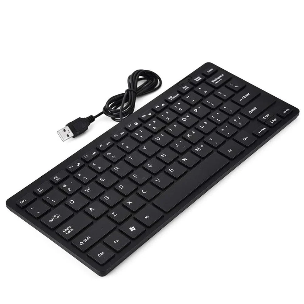 K-1000 Mini Wired Keyboard English & Arabic - Image 4