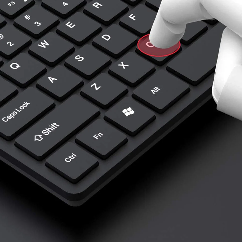 K-1000 Mini Wired Keyboard English & Arabic - Image 6