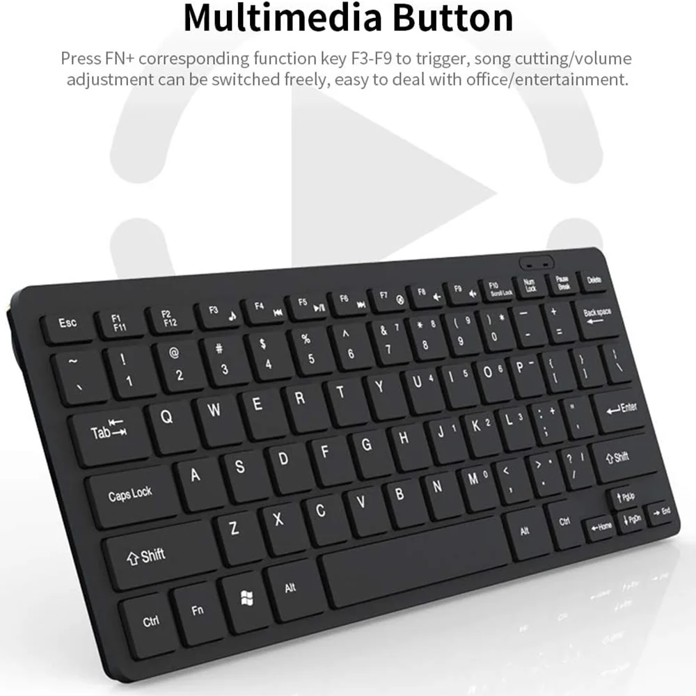 K-1000 Mini Wired Keyboard English & Arabic - Image 7