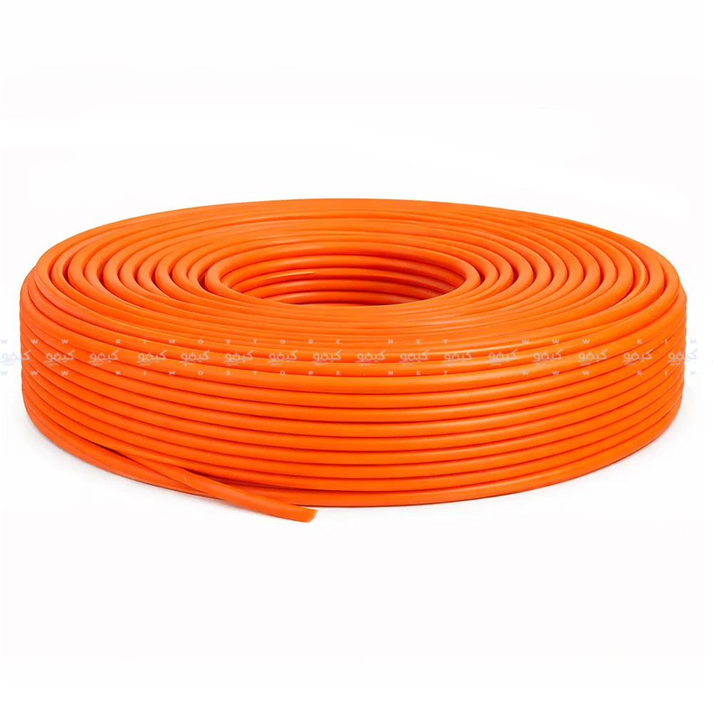 KD Network Cable 100m Cat6 U/UTP PVC - Orange - Image 2