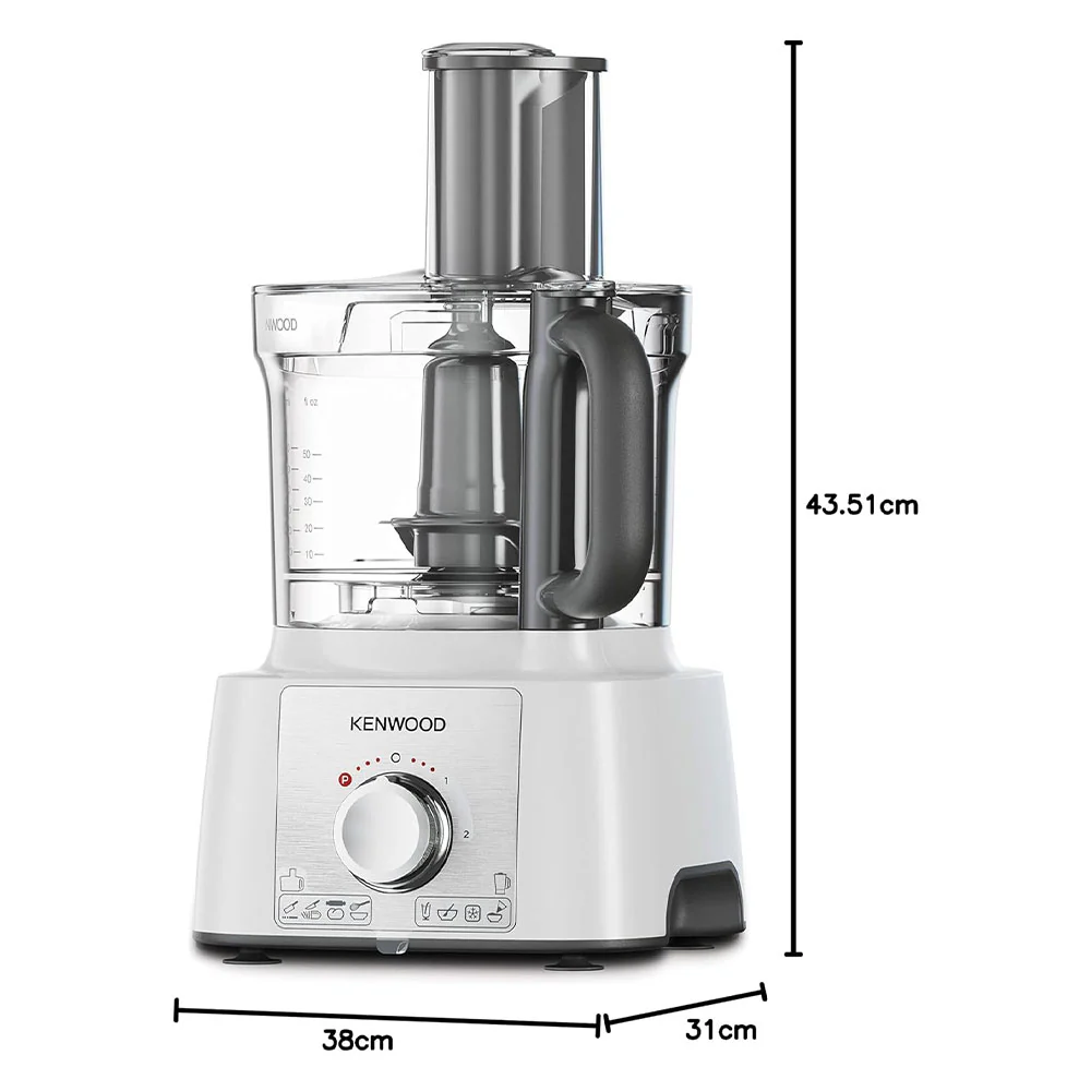 Kenwood Food Processor Multipro Express FDP65.400WH 1000W - Image 9