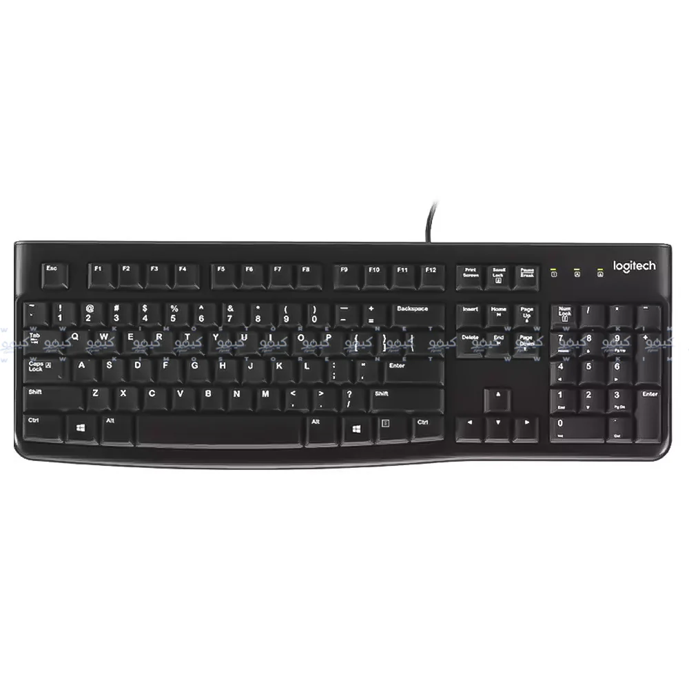 Logitech K120 Wired Keyboard English & Arabic