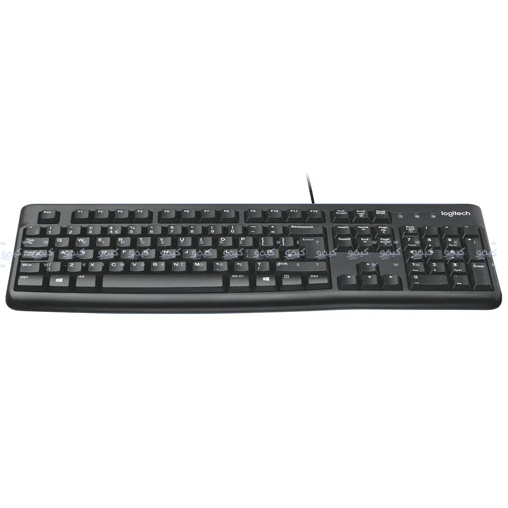 Logitech K120 Wired Keyboard English & Arabic - Image 2