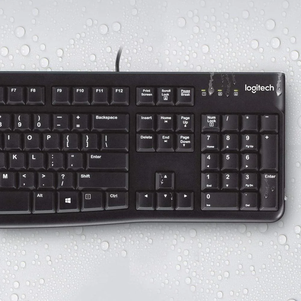 Logitech K120 Wired Keyboard English & Arabic - Image 7