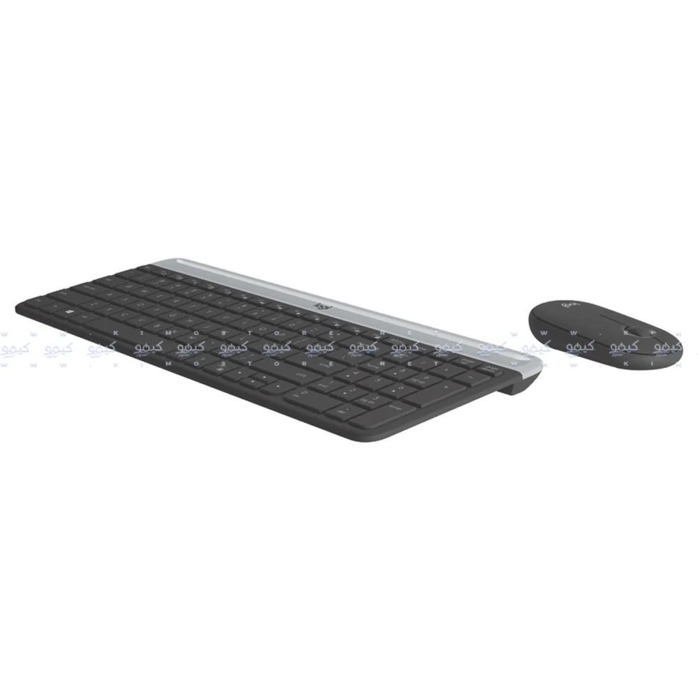Logitech MK470 Slim Wireless Keyboard + Mouse Combo English & Arabic - Image 3