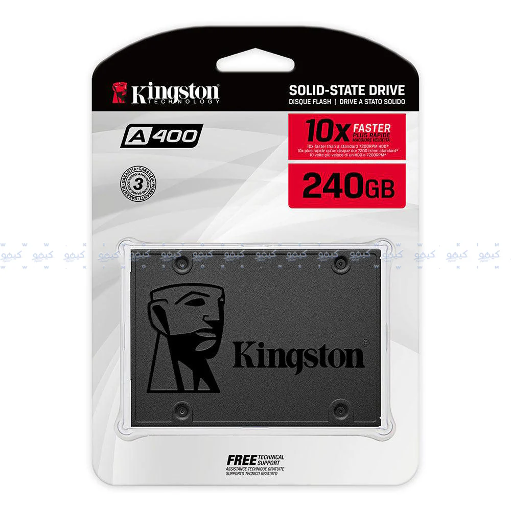 Kingston A400 240GB SATA 2.5 Inch Internal SSD - Image 4