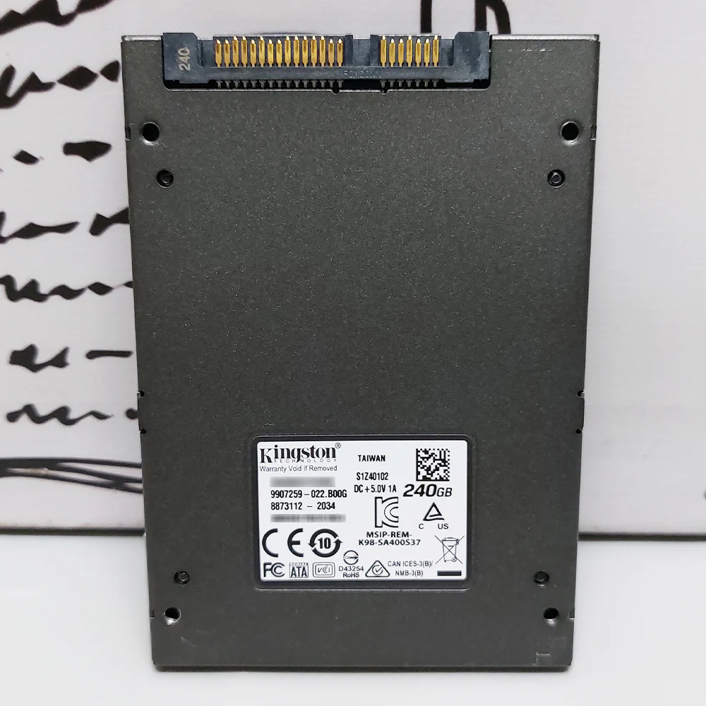 Kingston A400 240GB SATA 2.5 Inch Internal SSD (Original Used) - Image 3