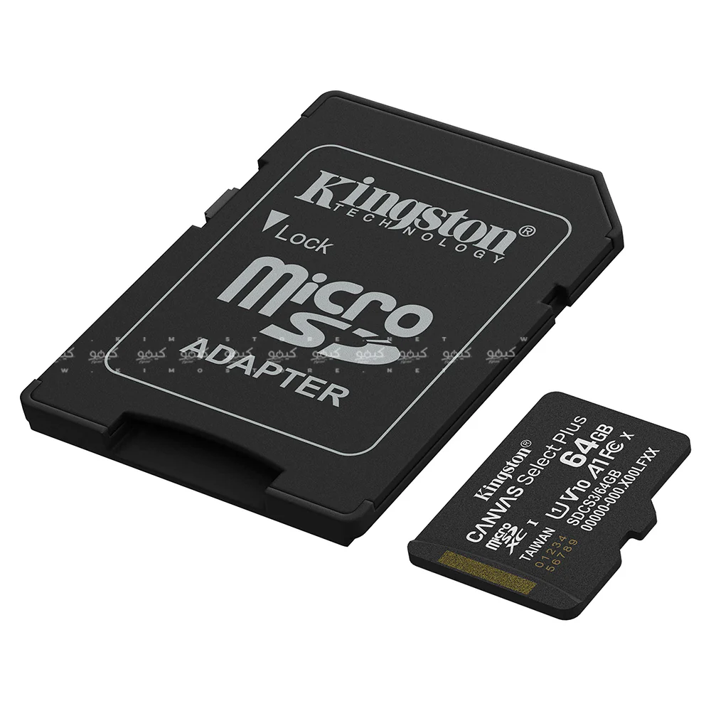 Kingston Canvas Select Plus SDCS3 64GB Class 10 Micro SD Memory Card - Image 2