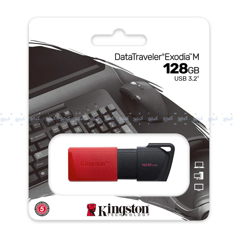 Kingston DataTraveler Exodia M 128GB USB 3.2 Flash Memory - Image 4