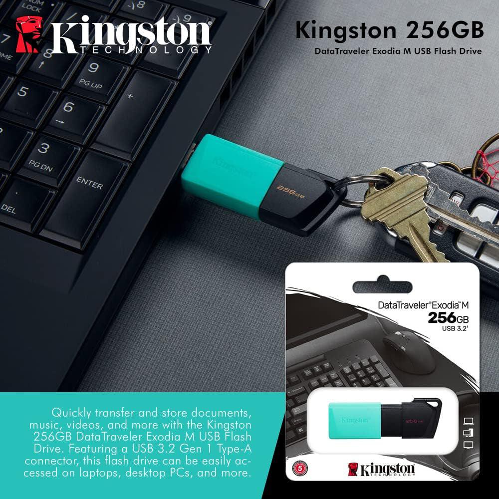 Kingston DataTraveler Exodia M 256GB USB 3.2 Flash Memory - Image 7