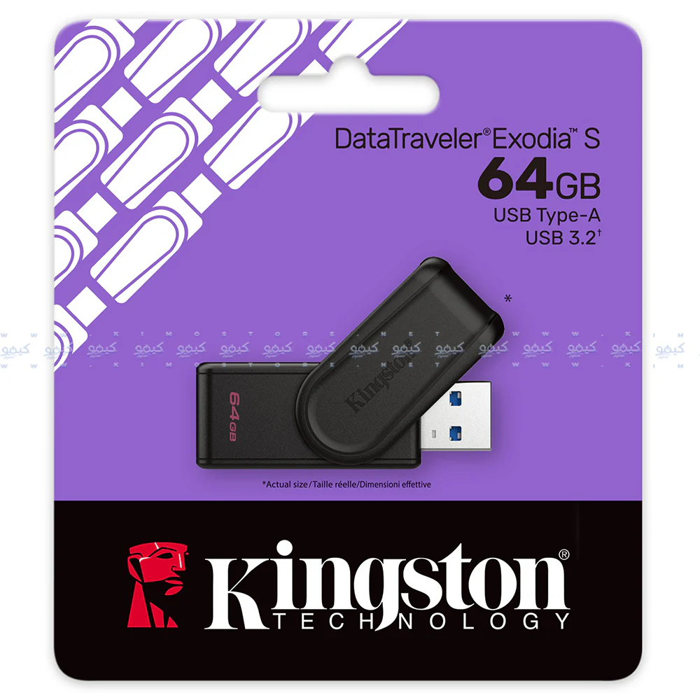 Kingston DataTraveler Exodia S 64GB USB 3.2 Flash Memory - Image 4