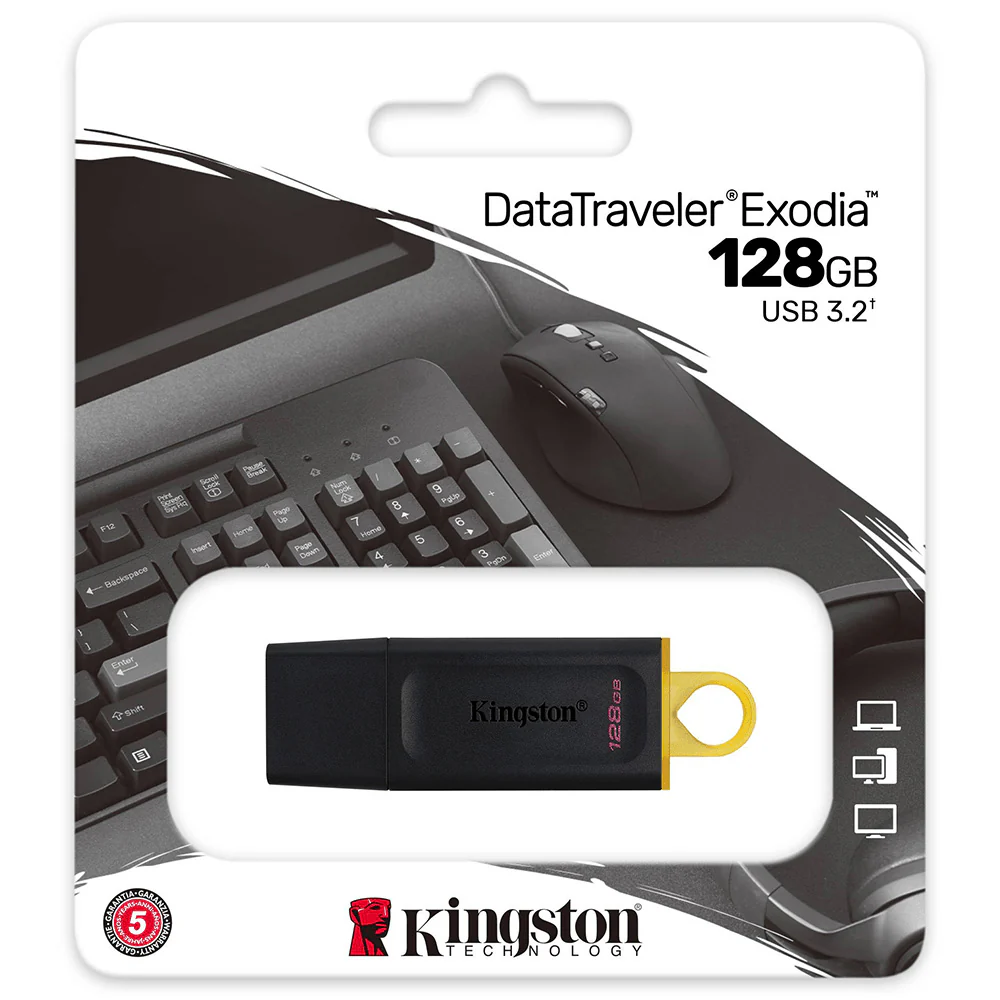 Kingston DataTraveler Exodia 128GB USB 3.2 Flash Memory - Image 5