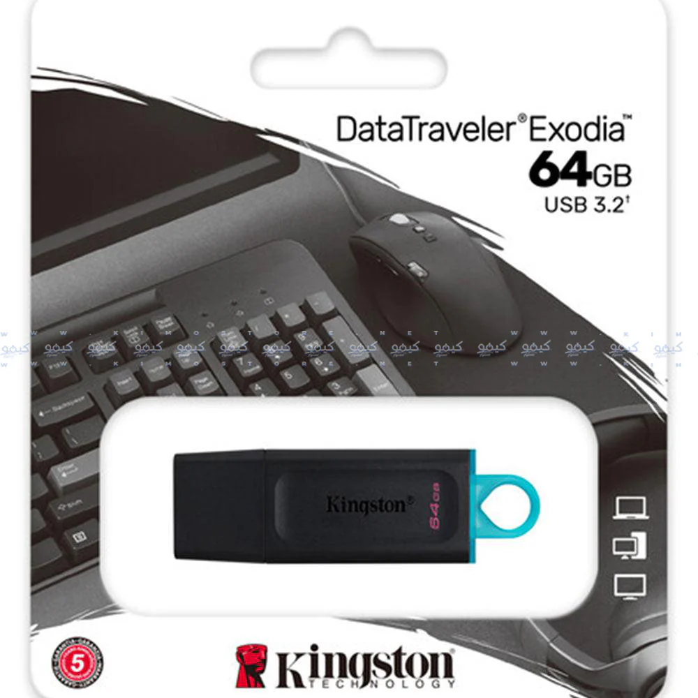 Kingston DataTraveler Exodia 64GB USB 3.2 Flash Memory - Image 5