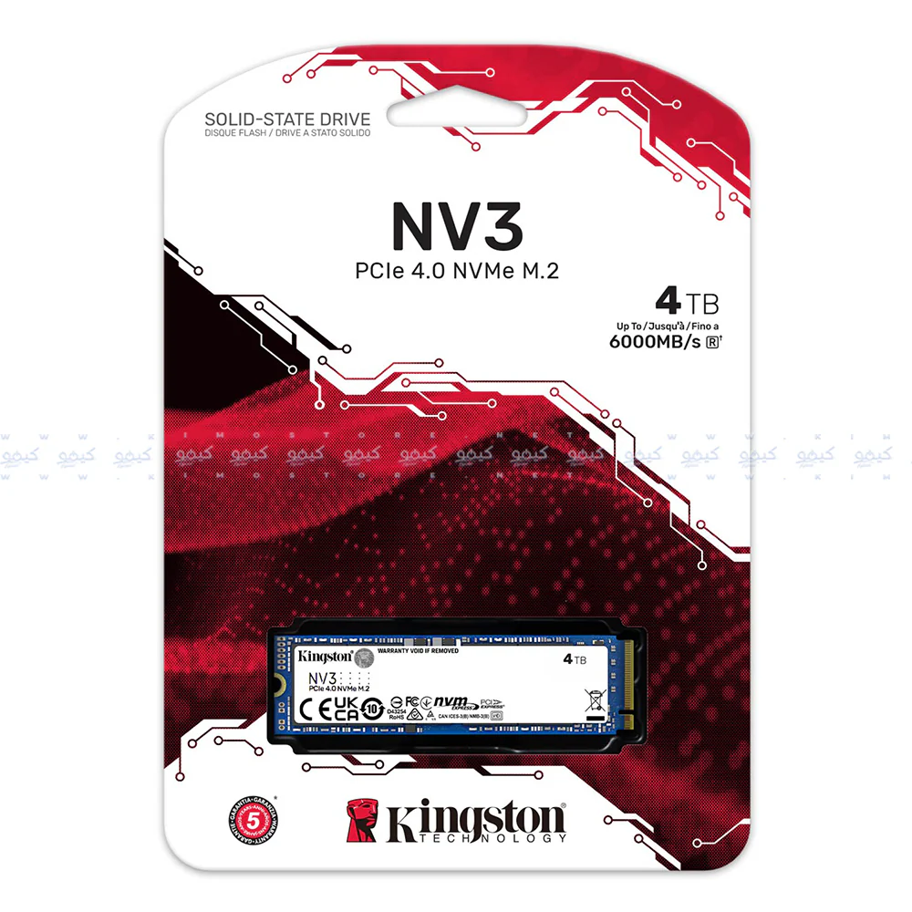 Kingston NV3 4TB NVMe PCIe M.2 SSD - Image 3