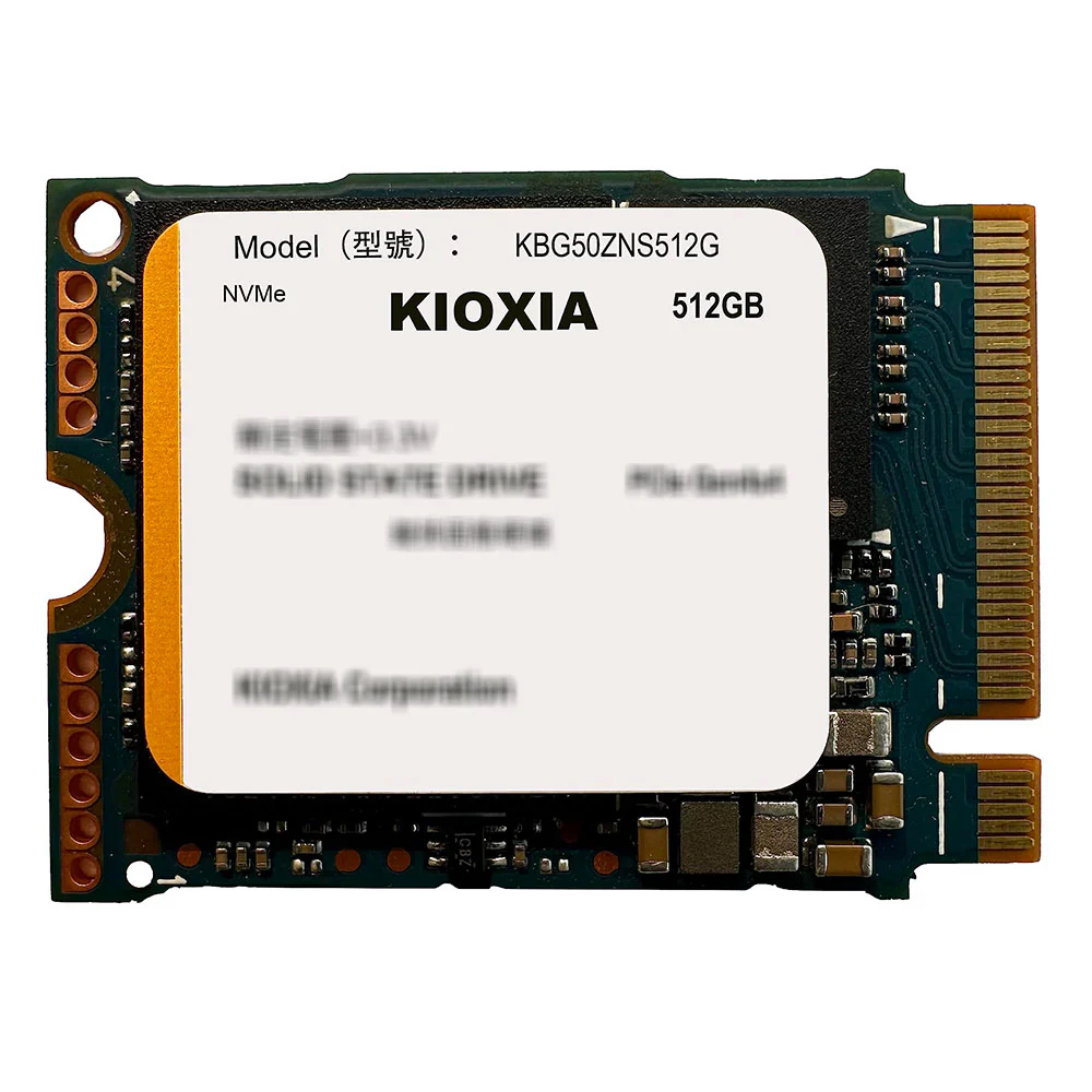 Kioxia BG6 KBG60ZNS512G 512GB NVMe PCIe Gen4 x4 M.2 2230 SSD (Original Used)
