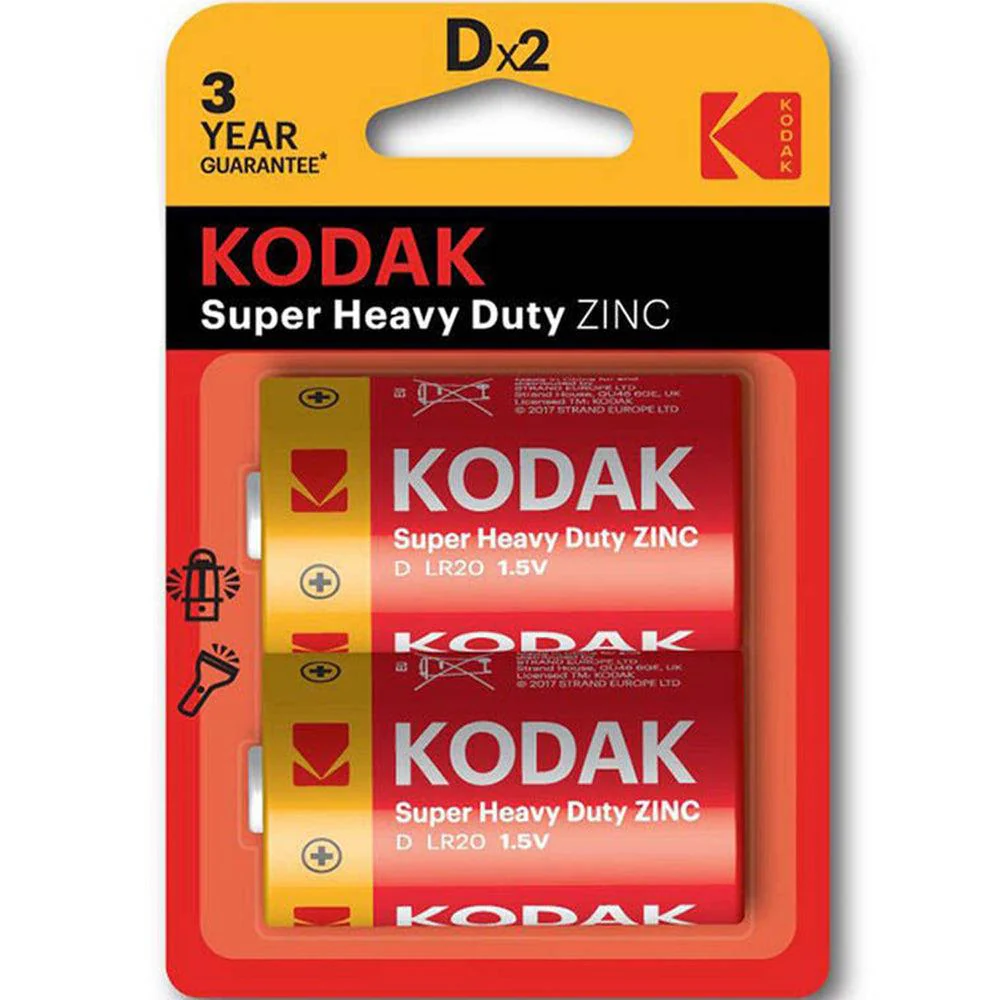 Kodak D2 Zinc Battery
