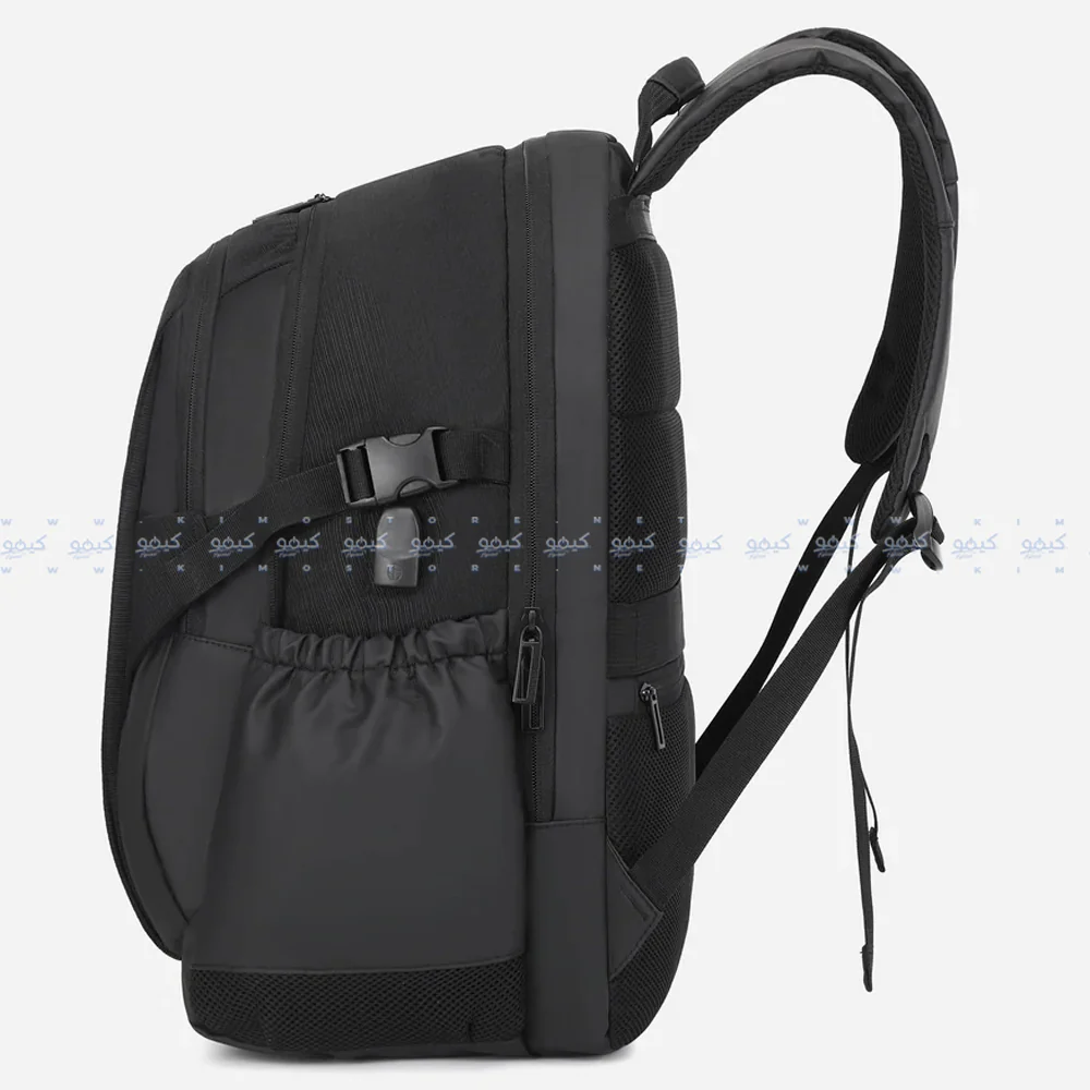 Rahala 2209 Laptop Backpack - Black - Image 3