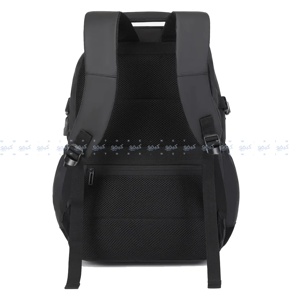 Rahala 2209 Laptop Backpack - Black - Image 4