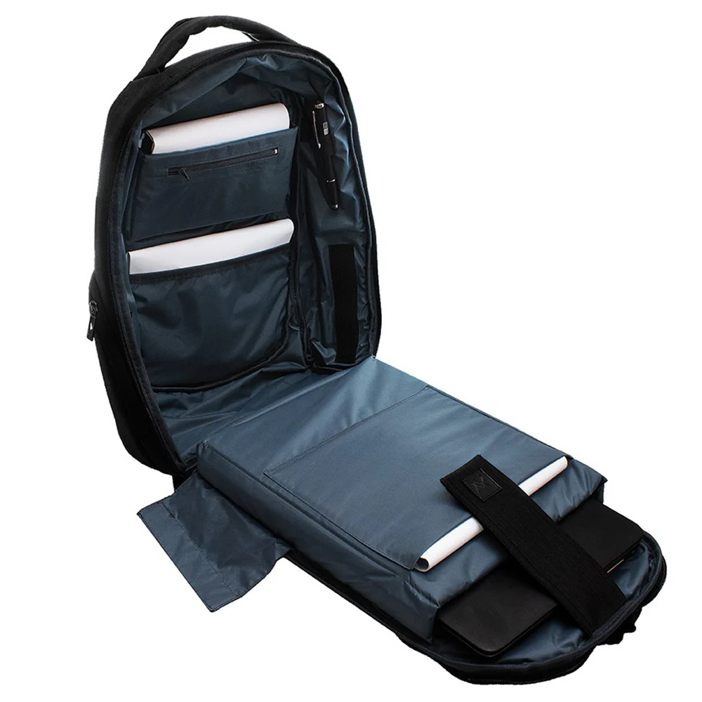 Lavvento BG04B Laptop Backpack - Black - Image 4