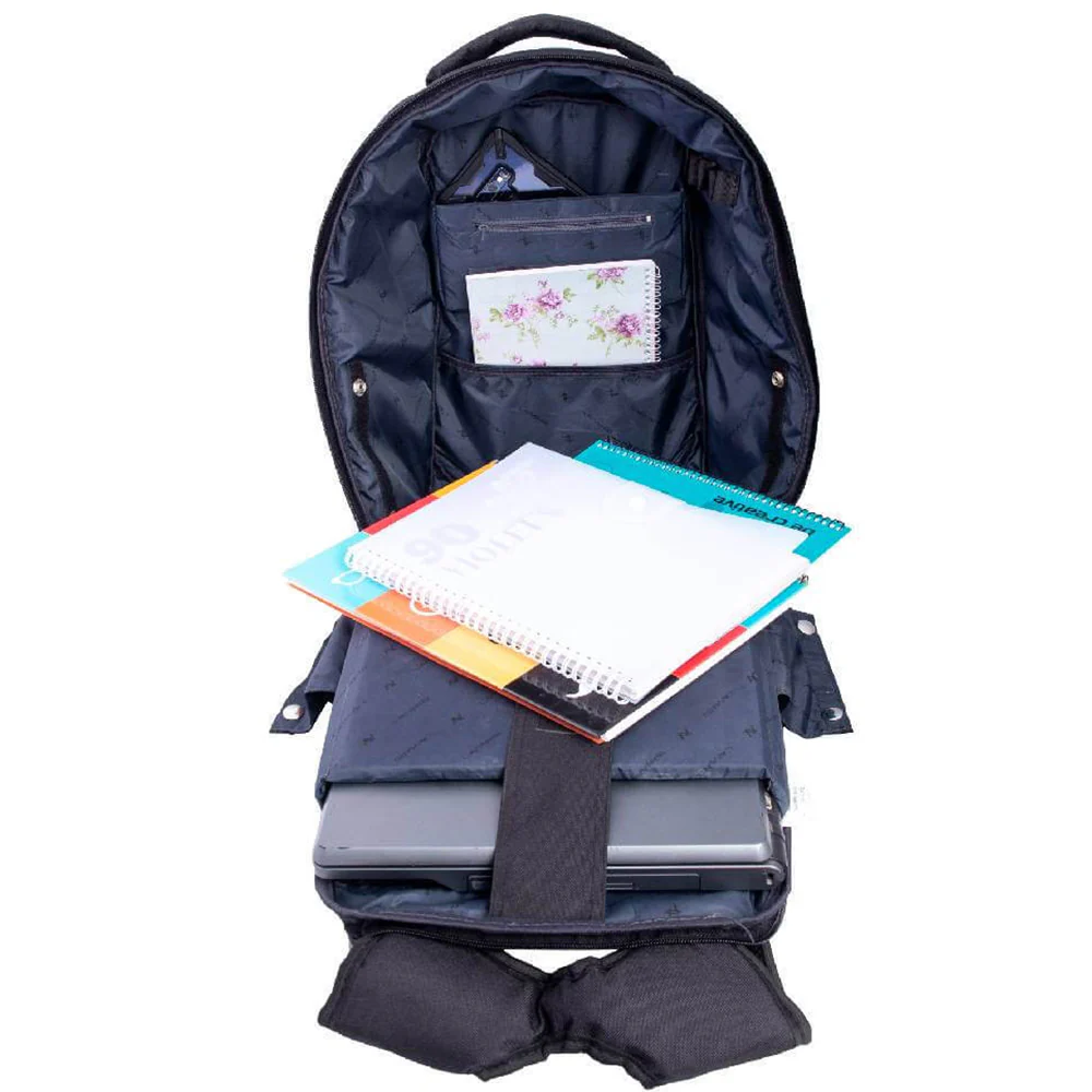 Lavvento BG04B Laptop Backpack - Black - Image 6