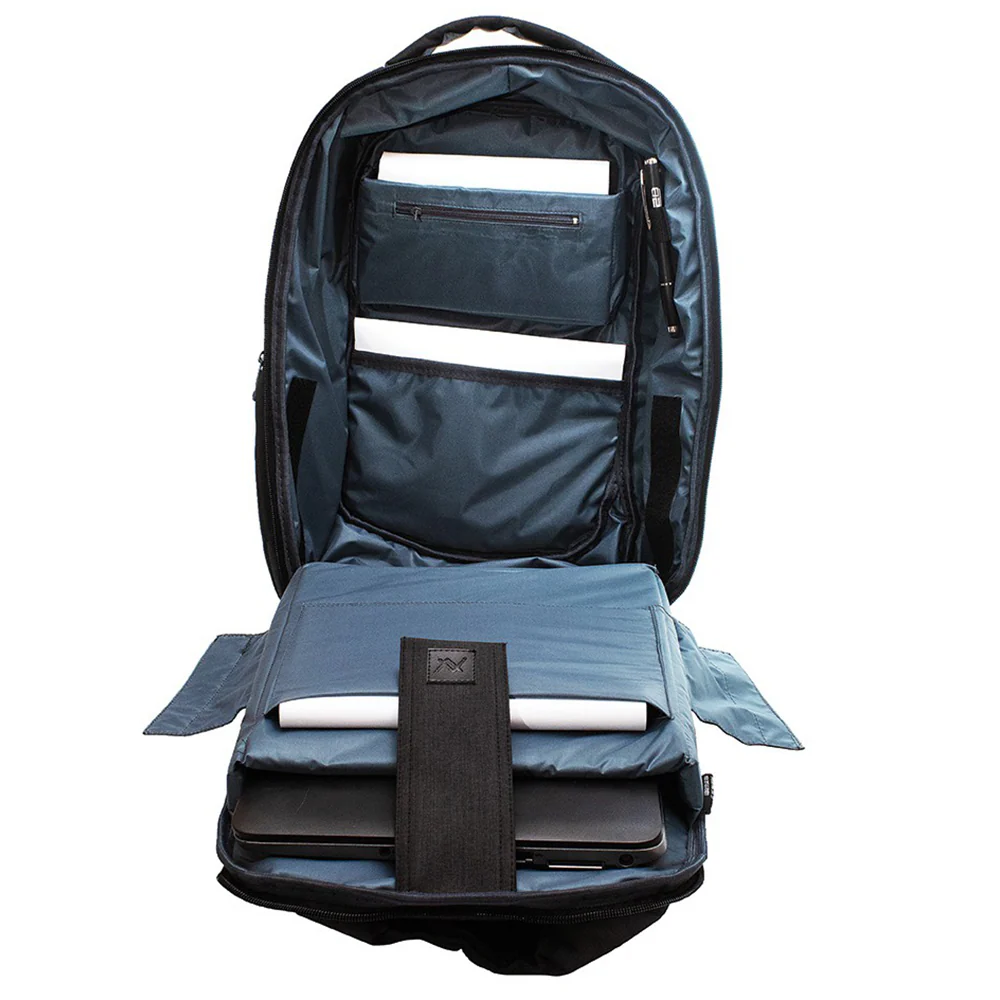 Lavvento BG04B Laptop Backpack - Black - Image 7