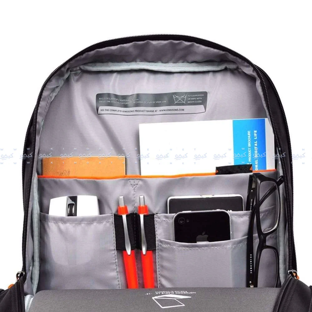 Lavvento BG554 Laptop Backpack - Black - Image 6