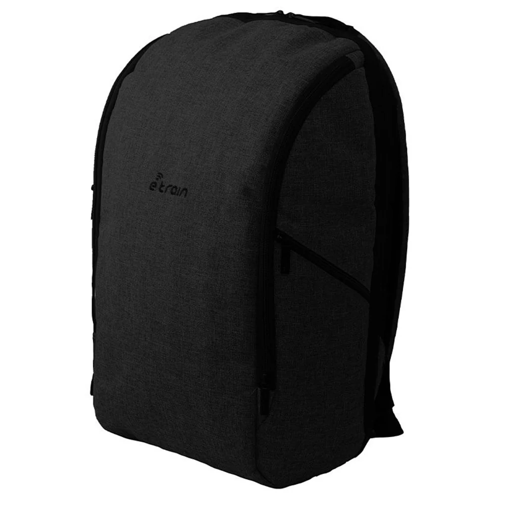E-train BG822 Laptop Backpack - Black - Image 2