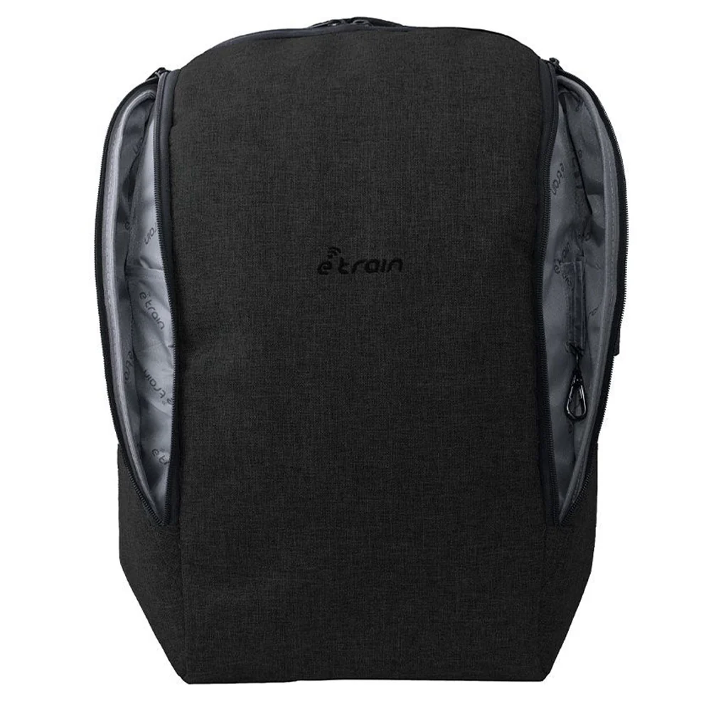 E-train BG822 Laptop Backpack - Black - Image 3