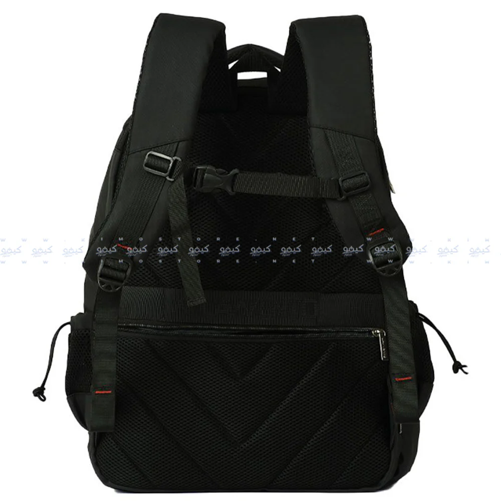 Lavvento BG841 15.6 Inch Laptop Backpack - Black - Image 6