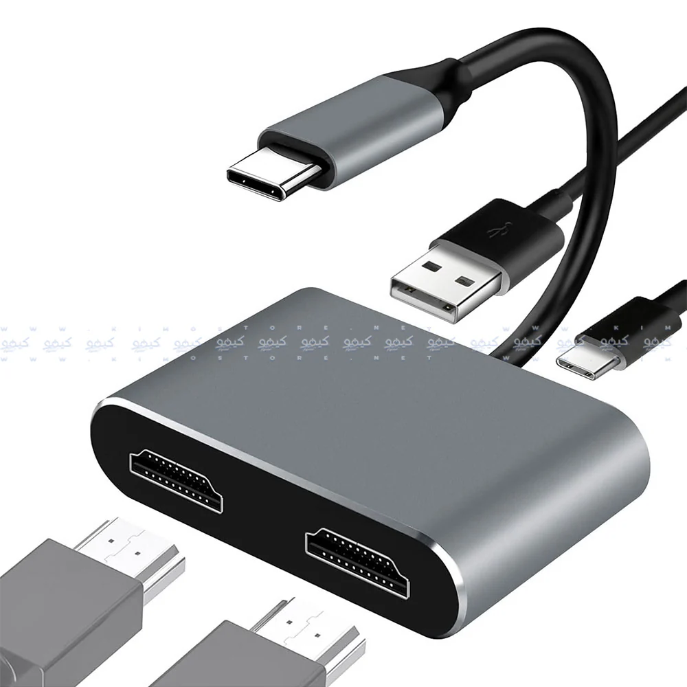 Lavvento CV152 4in1 Type-C 4K HUB Converter - Image 2