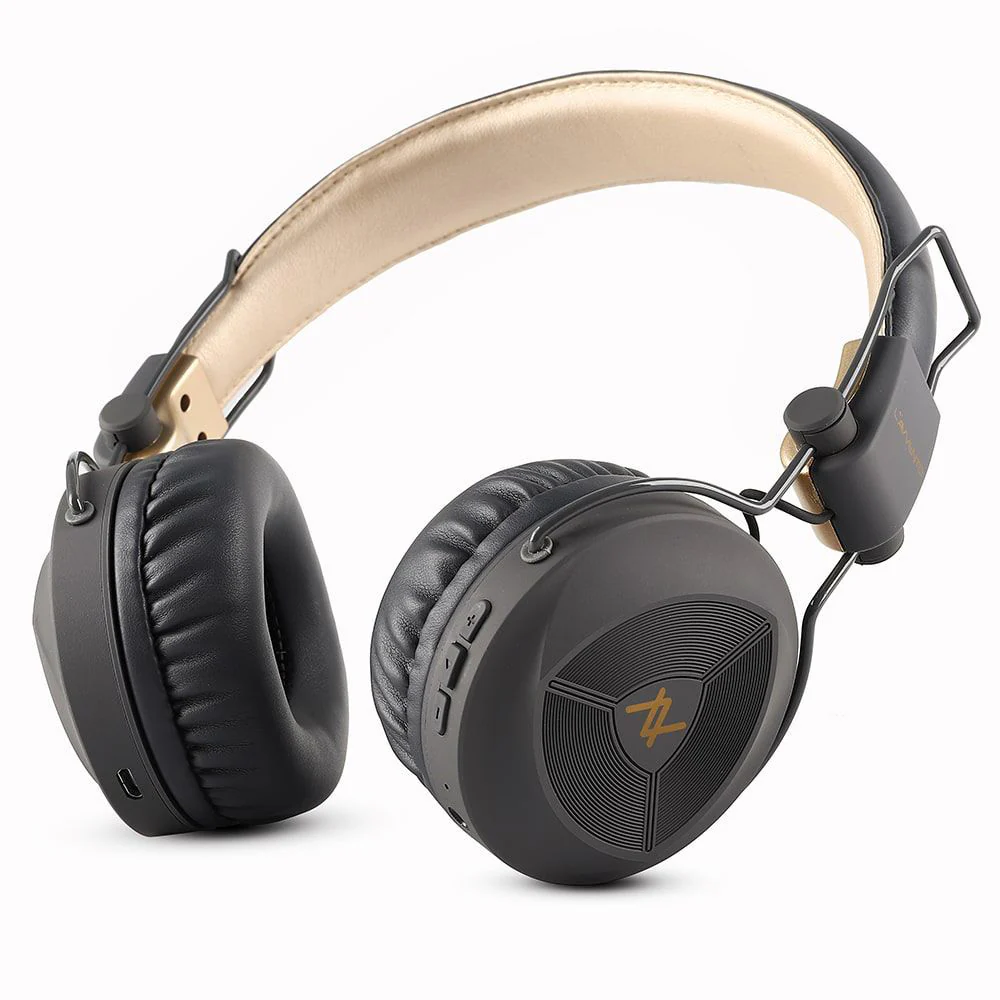 Lavvento HP236 Bluetooth Headphone - Gray x Gold - Image 3