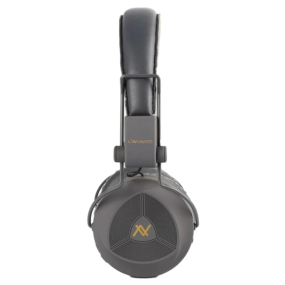 Lavvento HP236 Bluetooth Headphone - Gray x Gold - Image 5