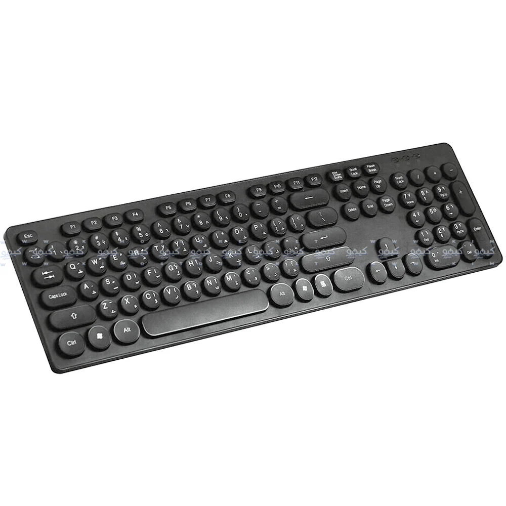 Lavvento KB206 Wireless Keyboard English & Arabic - Image 3