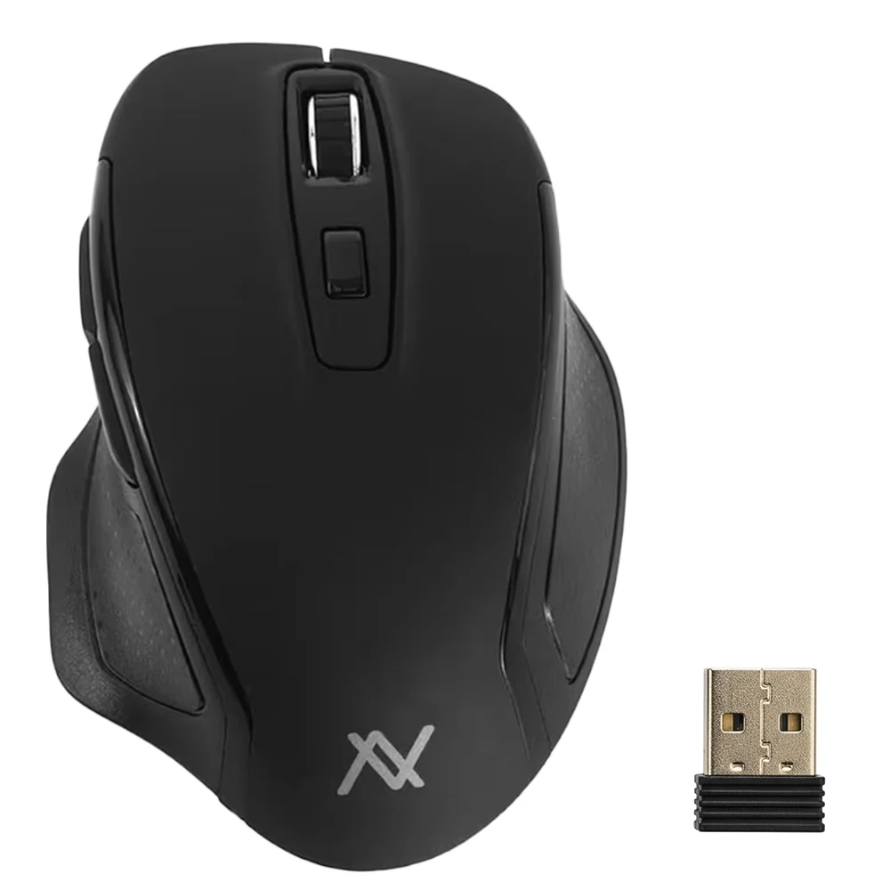 Lavvento MO316 Rechargeable Wireless Mouse 1000Dpi - Black