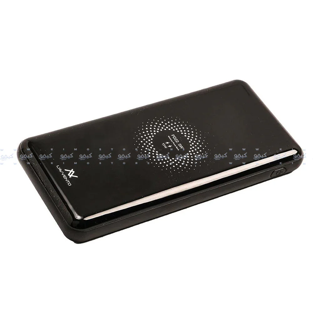 Lavvento MP125 QI Wireless Power Bank 2x USB + Micro + Type-C 22.5W Fast Charging 10000mAh - Black - Image 6