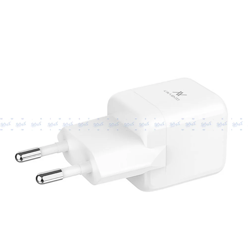 Lavvento MP535 Mini GaN Wall Charger Type-C + Type-C Cable 25W Fast Charging - White - Image 2