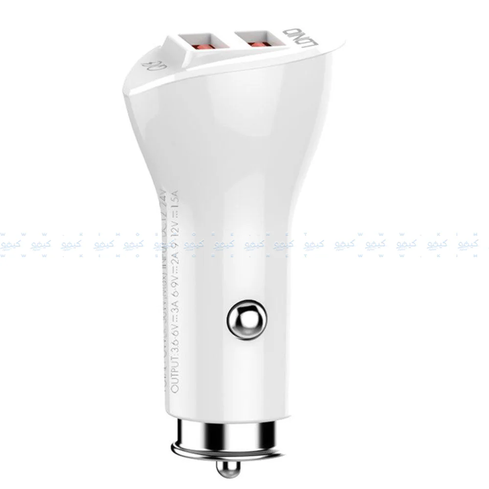 Ldnio C511Q Car Charger 2x QC3.0 USB 36W Fast Charging
