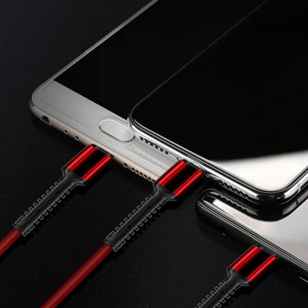Ldnio LC93 USB To Type-C + Micro + Lightning 3in1 Cable 3.4A Fast Charging 1.2m - Image 4