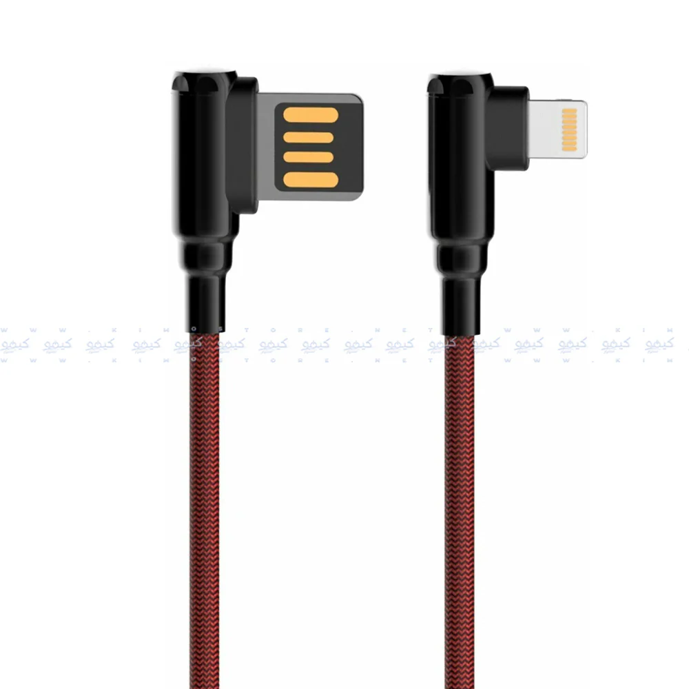 Ldnio LS422 USB To Lightning Cable 90° Angle 2.4A Fast Charging 2m