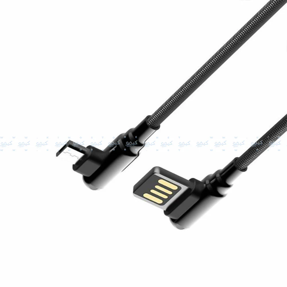 Ldnio LS422 USB To Micro Cable 90° Angle 2.4A Fast Charging 2m - Image 3