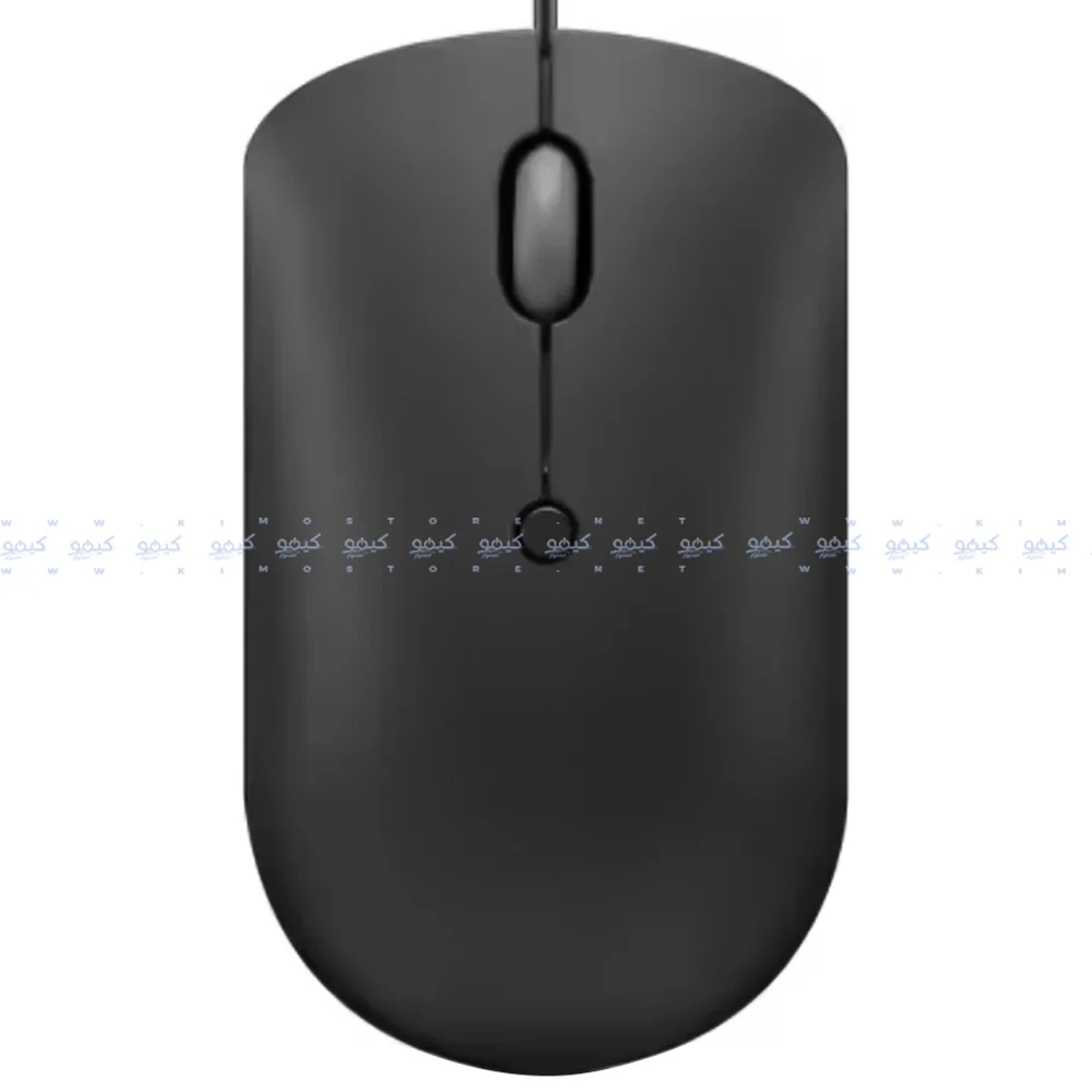 Lenovo 400 Type-C Wired Mouse 2400Dpi - Black