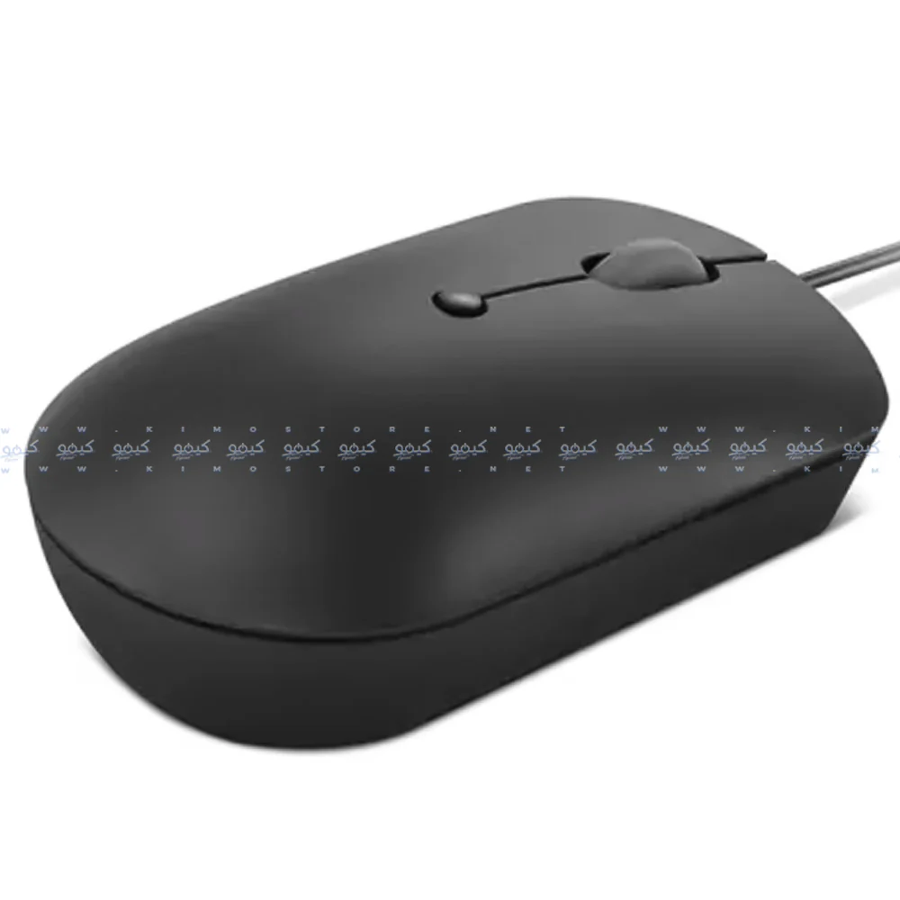Lenovo 400 Type-C Wired Mouse 2400Dpi - Black - Image 3