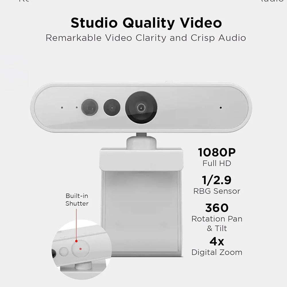 Lenovo 510 FHD Webcam - Cloud Grey - Image 6